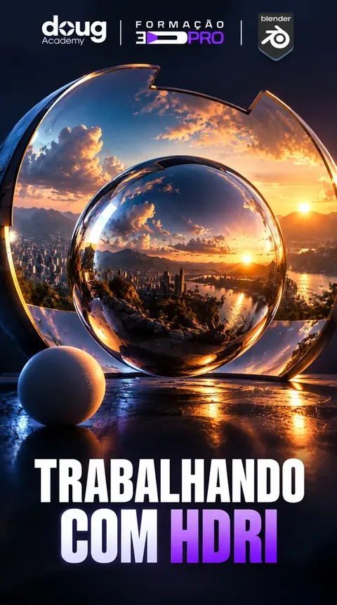 Capa do módulo Trabalhando com HDRI