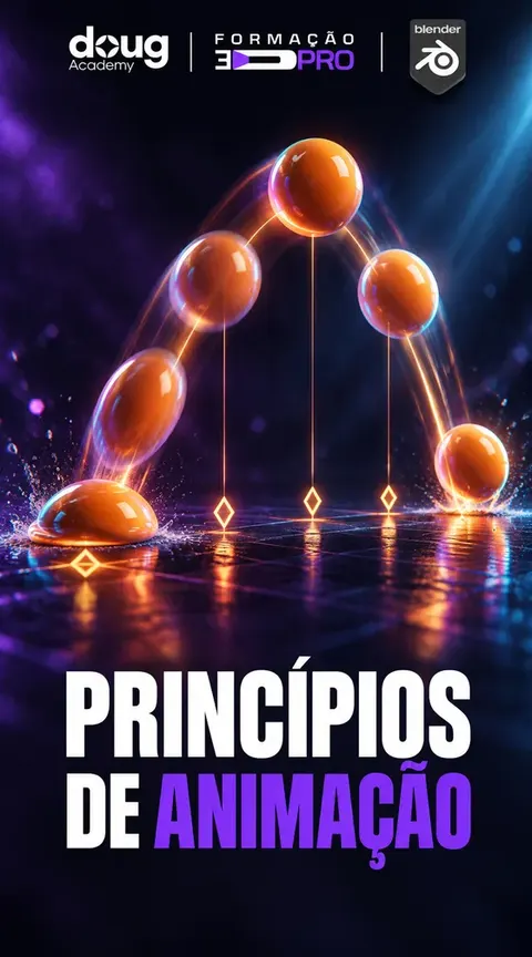 Capa do módulo Princípios de animação