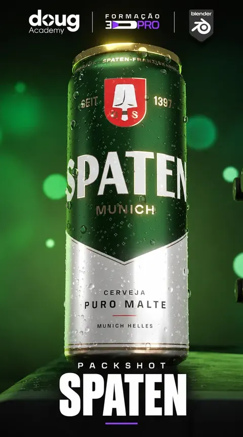 Capa do módulo Packshot Spaten