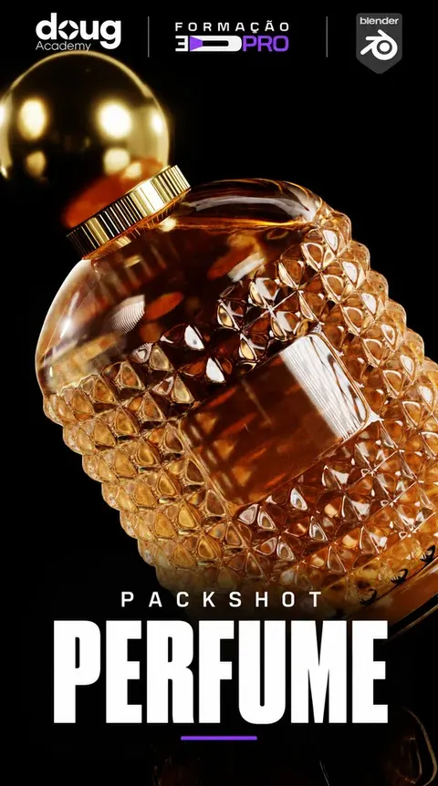 Capa do módulo Packshot perfume